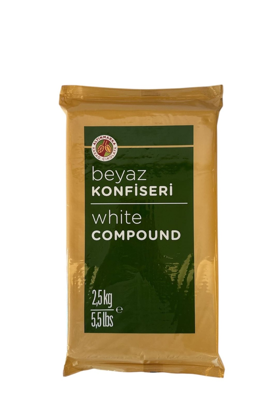 ALTINMARKA Beyaz Konfiseri Kuvertür 2.5Kg