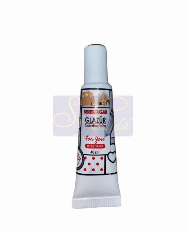 GLAZÜR BEYAZ - 40 GR