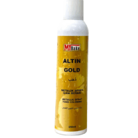 METALİK SPREY GIDA BOYASI GOLD - 150 ML - Görsel 2