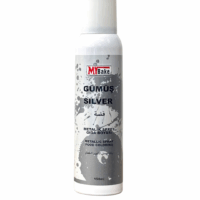 METALİK SPREY GIDA BOYASI GÜMÜŞ - 150 ML - Görsel 2