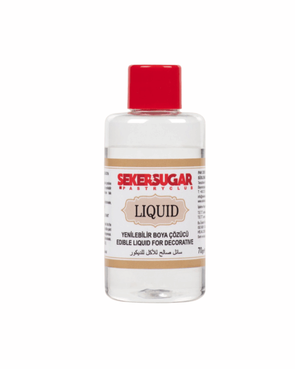 LİQUİD YENİLEBİLİR BOYA ÇÖZÜCÜ - 70 GR