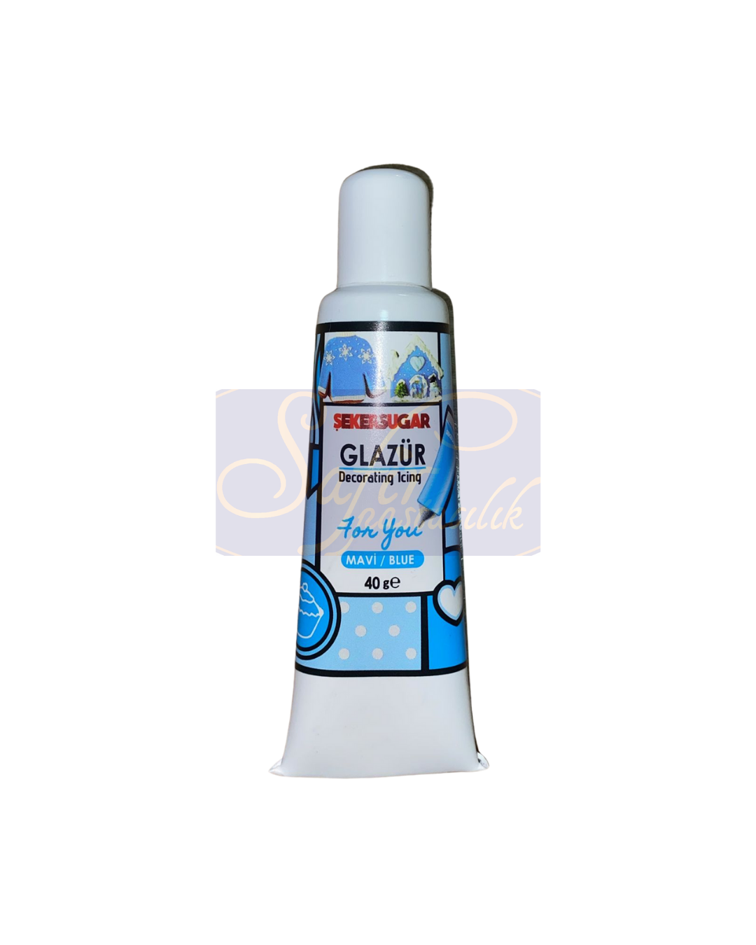 GLAZÜR MAVİ – 40 GR