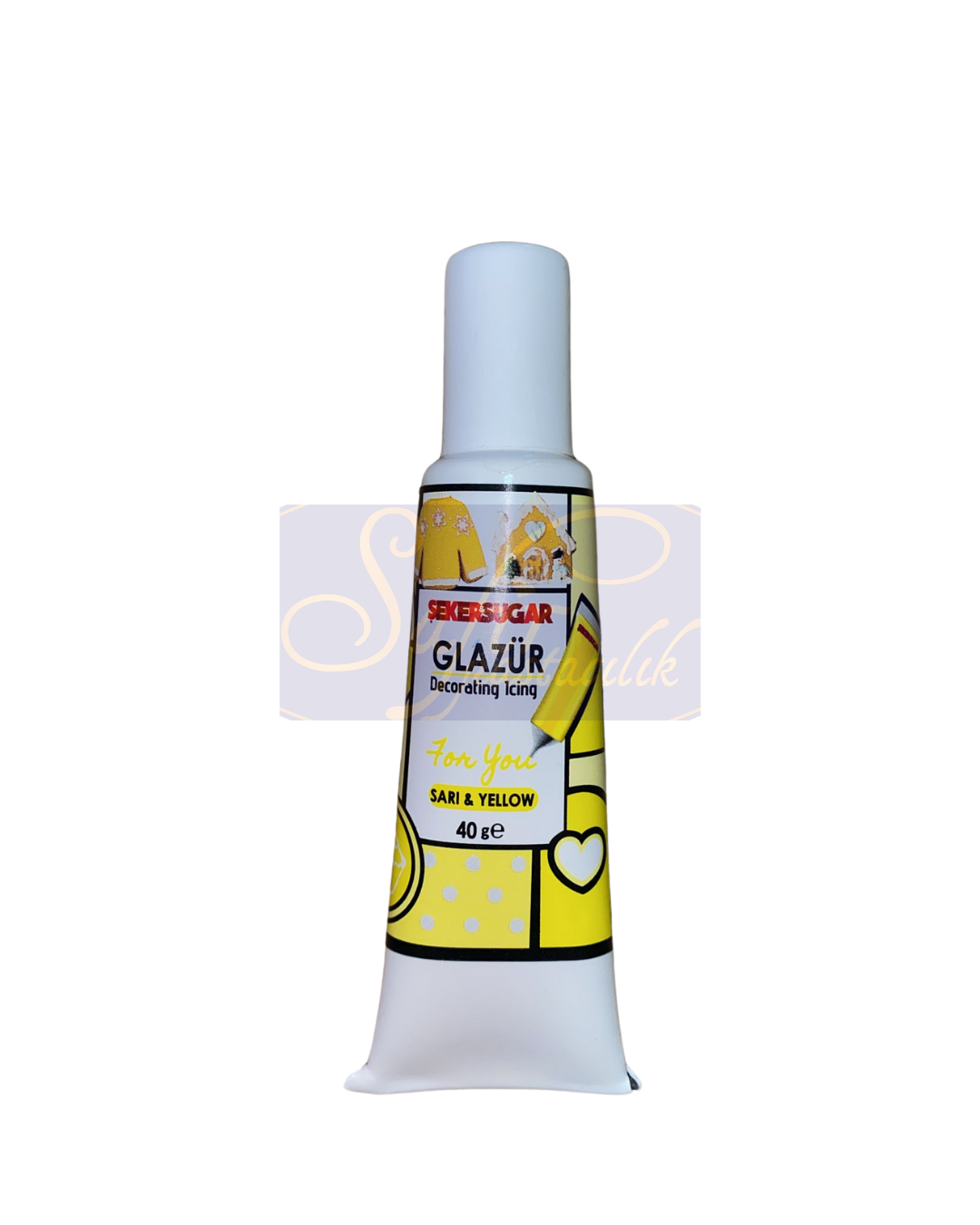 GLAZÜR SARI – 40 GR