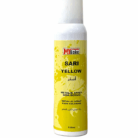 METALİK SPREY GIDA BOYASI SARI - 150 ML - Görsel 2
