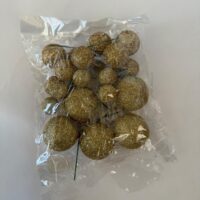 PASTA SÜSLEME TOPU SİMLİ GOLD - Görsel 2