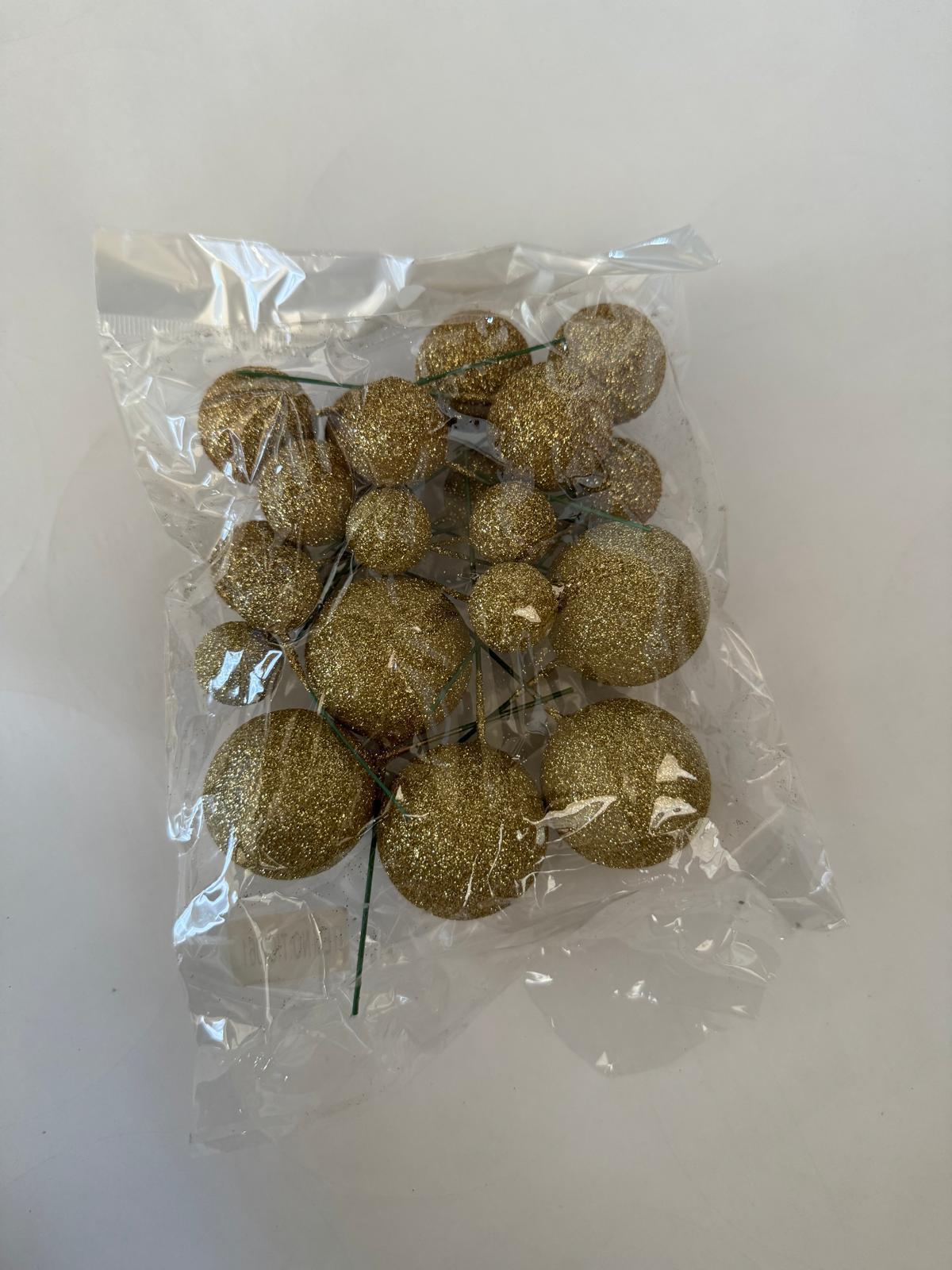 PASTA SÜSLEME TOPU SİMLİ GOLD