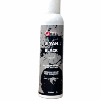 METALİK SPREY GIDA BOYASI SİYAH - 150 ML - Görsel 2