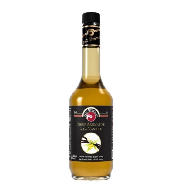 VANİLYA AROMALI ŞEKERLİ ŞURUP - 700 ML
