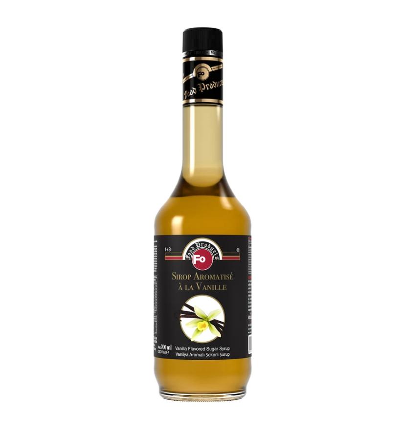 VANİLYA AROMALI ŞEKERLİ ŞURUP – 700 ML