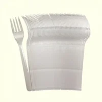 PLASTİK ÇATAL - 100 ADET - Görsel 2